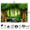 Fantasy Wonderland Background Wonderland Forest Butterfly Creek Decoration Used for Birthday Party Decoration