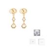 Dior Casual CD Letter Pendant Metal Earrings Women earrings E2056WOMCYD03S