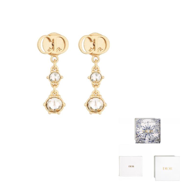 Dior Casual CD Letter Pendant Metal Earrings Women earrings E2056WOMCYD03S