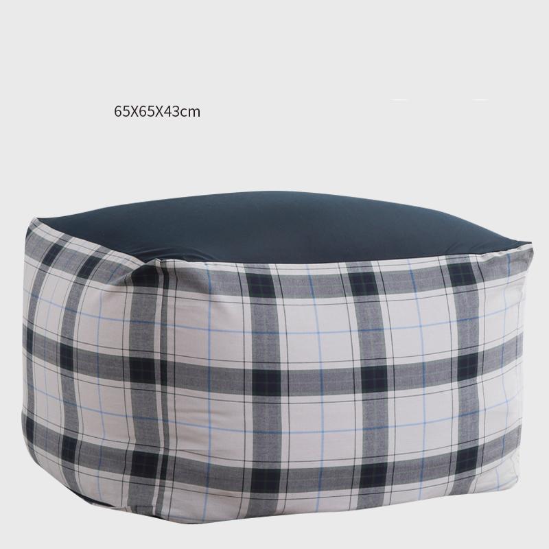 Чехол для дивана-мешка в японском стиле, мягкий, ленивый, уютный, одноместный, кресло, пуф, кушетка, татами, декор для гостиной