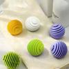3/6pcs Laundry Balls Reusable Silicone Clothes Hair Cleaning Tools Pet Hair Remover Washing Machine Cat Hair Catcher LaundryBall