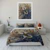 Flying bird with feathers. Bedding sets Duvet cover sets Duvet covers Pillowcases(1 * Duvet Cover 2 * Pillowcases, without duvet insert)