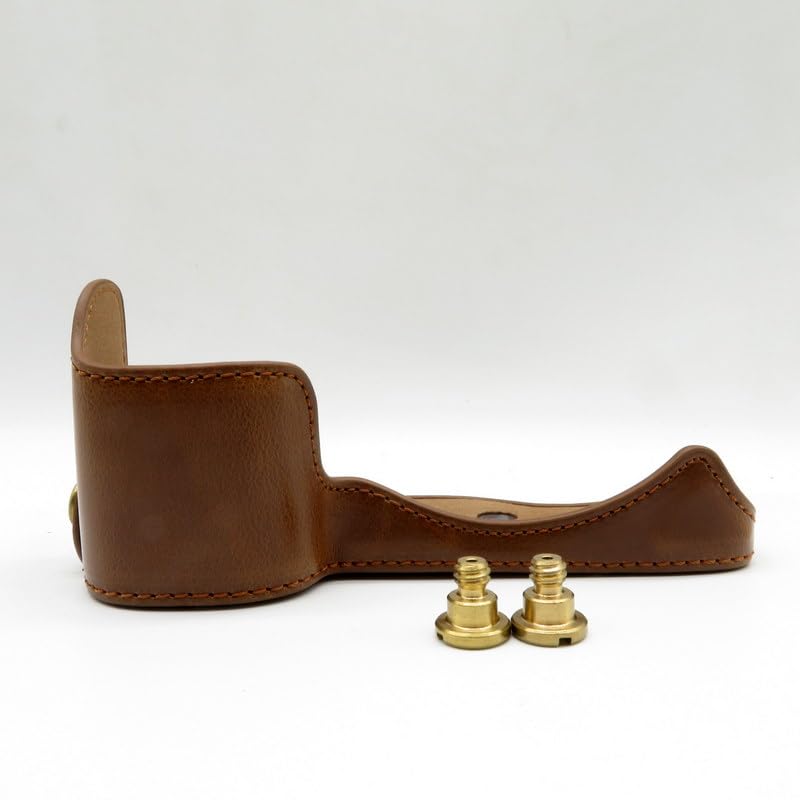 Фиксирующий винт из синтетической кожи для камеры x 2 с защитным кожухом для беззеркальной камеры SONY Alpha a7 a7r a7s [Без бренда] Совместимо с 7 7R