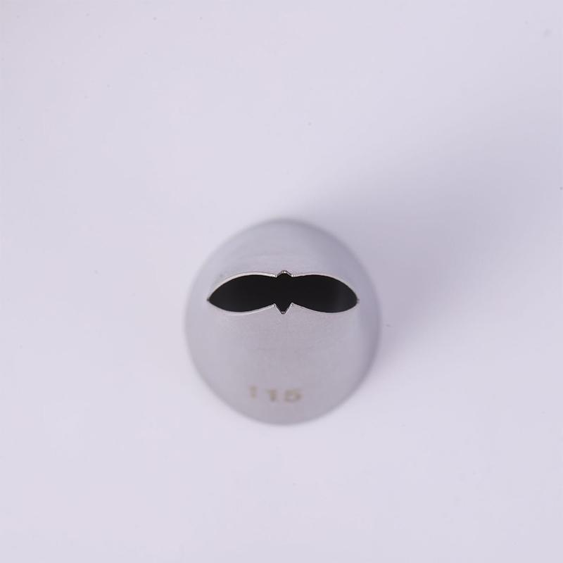 Bow Tie Piping Tip Stainless Steel Leaf Lily Fondant Cream Squeeze Nozzle Cookie Cake Decorating Kitchen Baking Tools