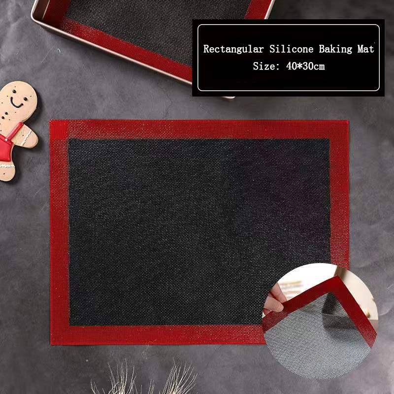 Перфорированный силиконовый коврик для выпечки с антипригарным покрытием, подкладка для духовки, кухонные принадлежности для выпечки, аксессуары, инструменты, кондитерская подставка для печенья