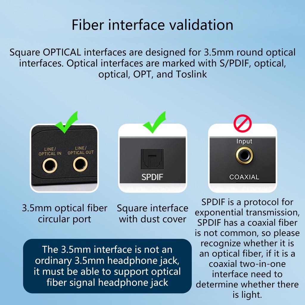192 кГц ЦАП Оптический в 3,5 мм конвертер Однонаправленный оптический аудиокабель Адаптер Простой для PS4 HDTV DVD Set top Boxes