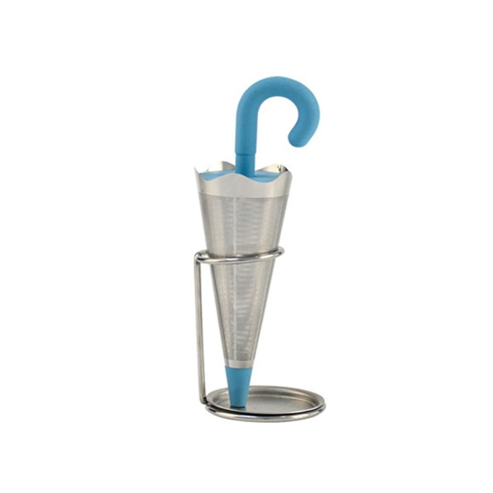 Fine Mesh Tea Strainer with Bracket Mesh Tea Maker Teaweare Umbrella Shape Tea Infuser  Spice