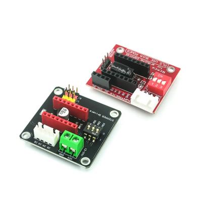 Плата расширения драйвера шагового двигателя 42 DRV8825 A4988, модуль управления 3D-принтером для Arduino UNO R3 Ramps1.4 DIY Kit One