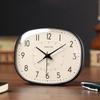 Mute Small Table Clock Household Vintage Desktop Decoration Bedroom Children's Students Creative Wake-up Device Desk Alarm Clock