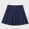 Плиссированная юбка миди на молнии и пуговице - Универсальная школьная форма JK для весны, лета и осени