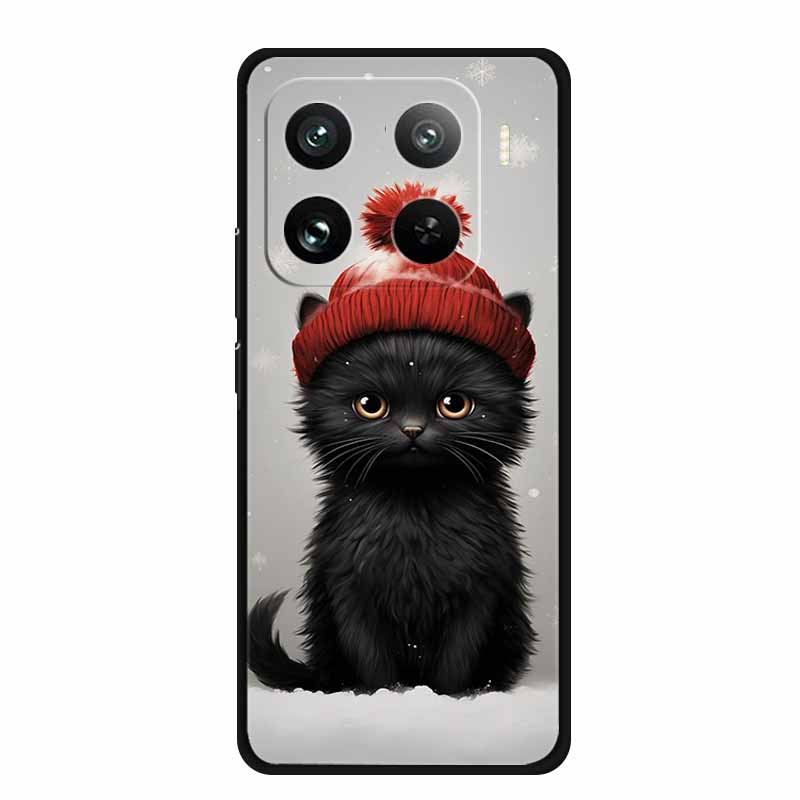 Чехол для телефона Xiaomi 15 S Pro Задняя крышка Чехол Ударопрочный Черный Силикон Мягкий Coque Для Xiaomi 15 15s Pro Чехол 15Pro Funda Оболочка