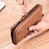 Бренд карты Бизнес Клатч Кошелек Держатель для удостоверения личности Креативный Длинный кошелек на молнии Подарок