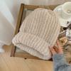 Beanie Elegant Winter For Women In Neutral Tones Made Of 100 Cotton Percent
