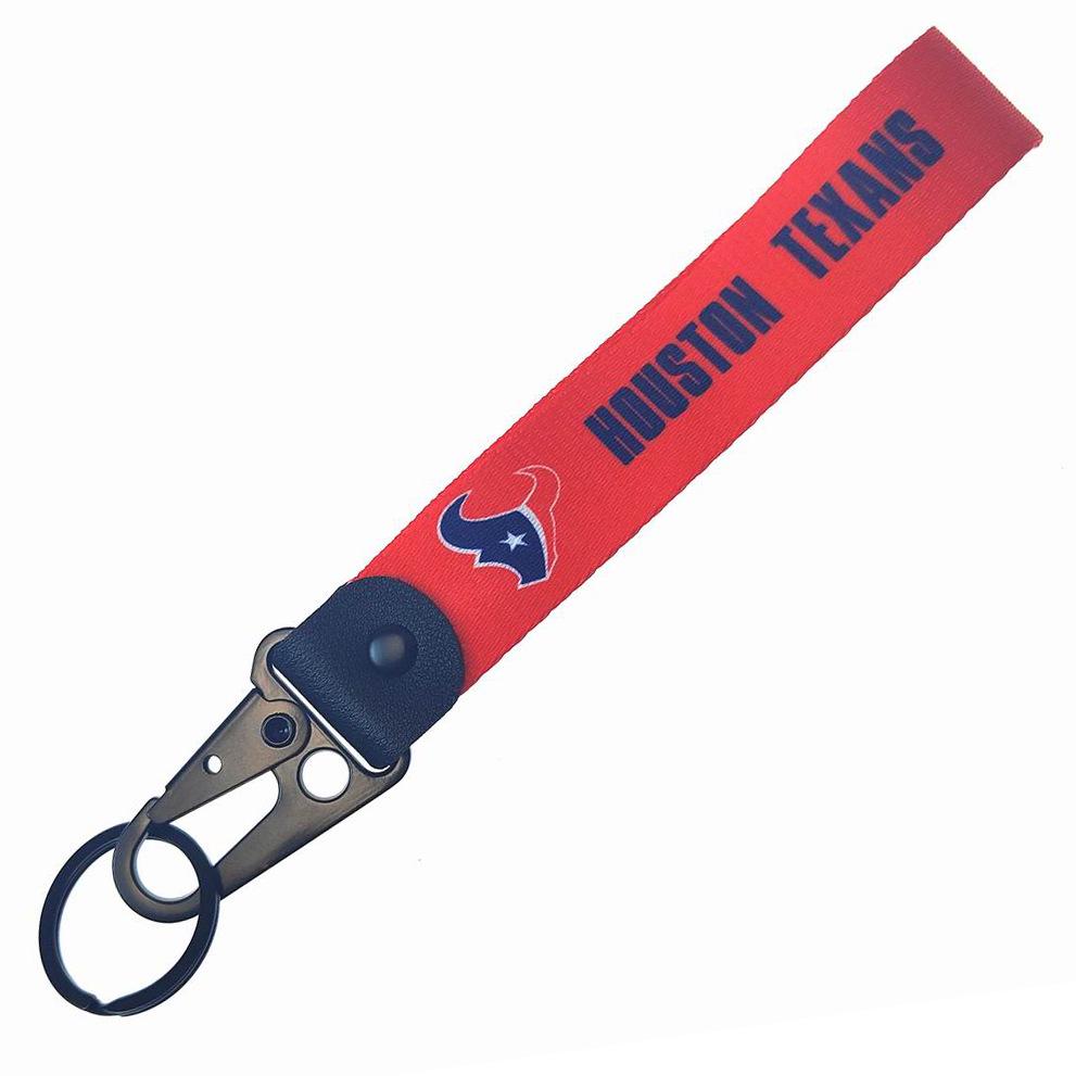Exclusive NFL Football Short Phone & Key Wrist Strap Lanyard