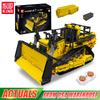 Mould King 15084 Технический Автомобиль Игрушки Управление через Приложение RC Бульдозер D11 Конструктор Сборка Грузовик Набор Кирпичей Детский Рождественский Подарок