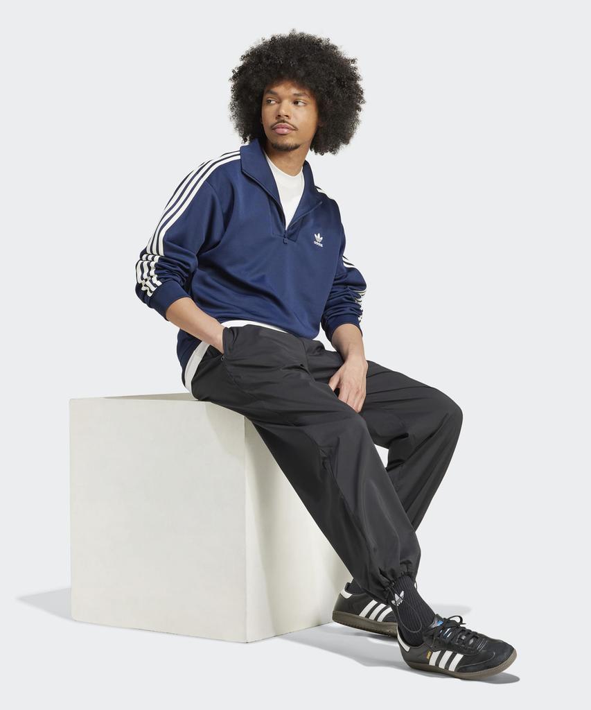 adidas Спортивная кофта с воротником-стойкой - Темно-синий / Iz4805