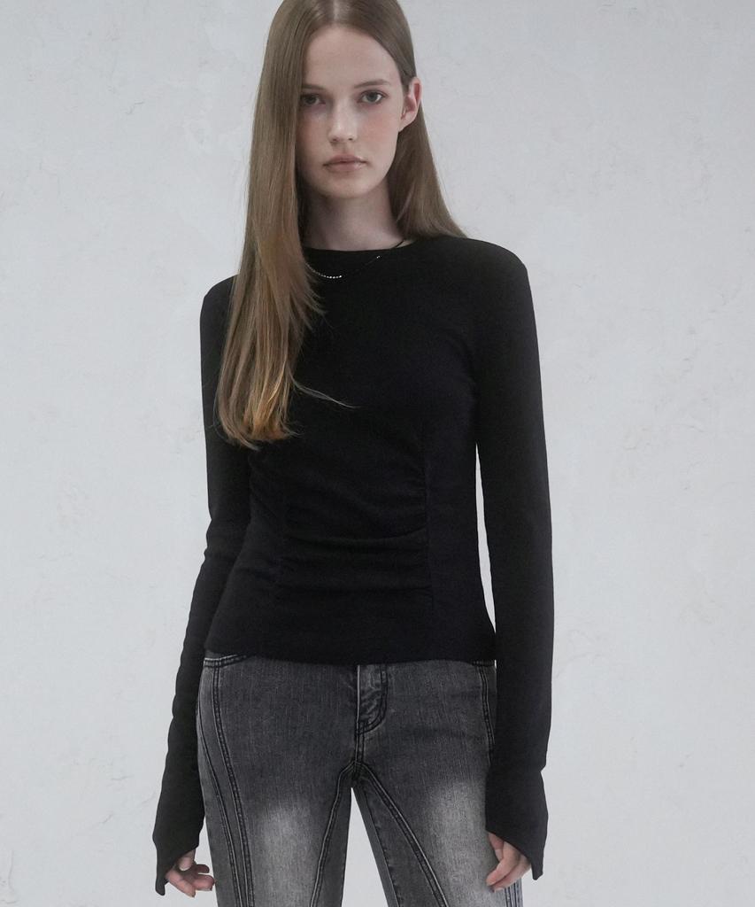 VIVACIOUS Twin Drape Long Sleeve - 3Col