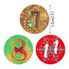 Christmas Advent Number Stickers  Christmas Candy Sealing Stickers DIY Gifts Package Labels