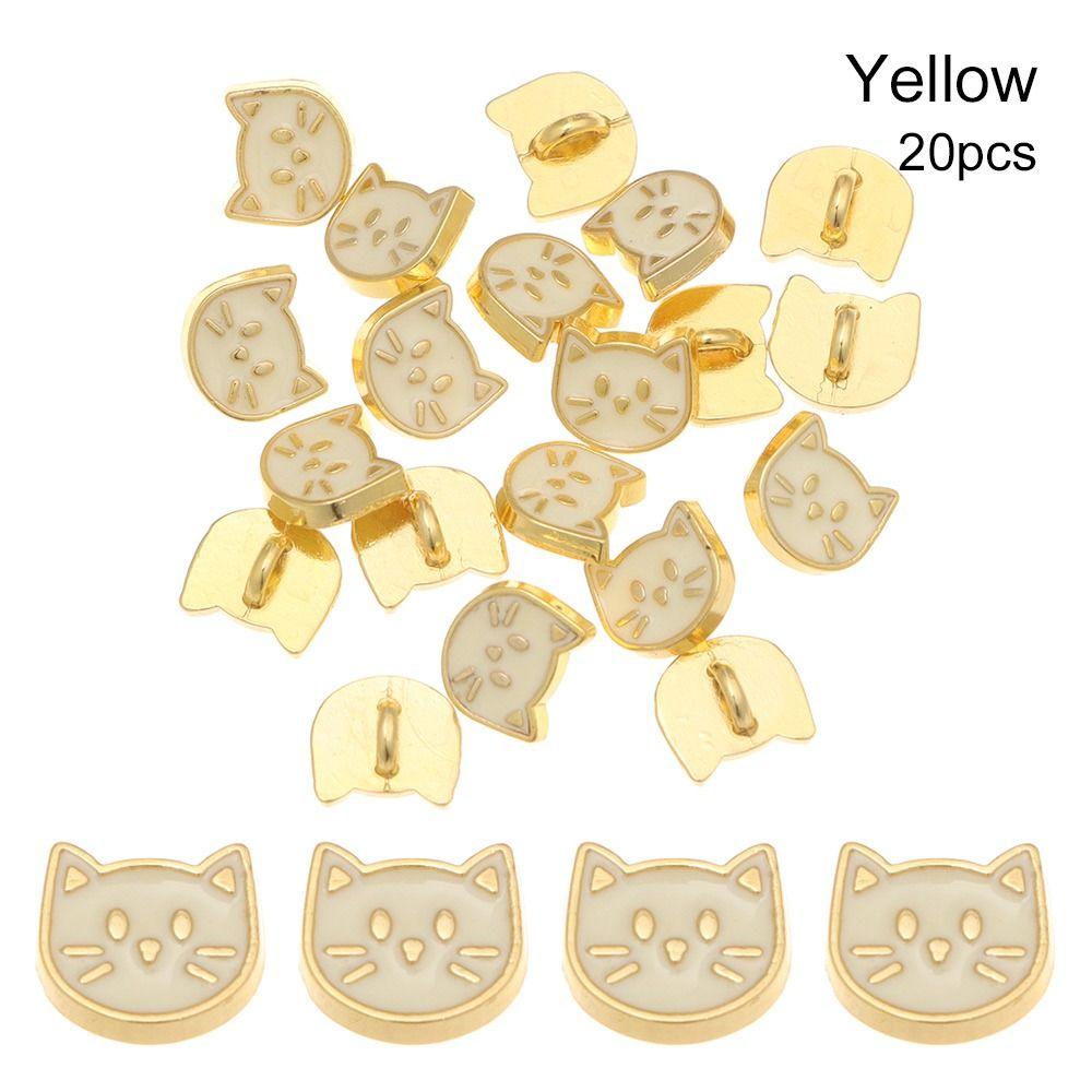 Shoes Sewing Accessories Ultra-small Buckle 1/6 Dolls Clothing Doll Belt Buckles Doll Cat Buttons
