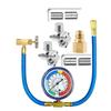 Complete Cooling System Repair Kit Refrigerant Piercing Valves R134A Refill Tool Set Metal Material Piercing Tap Valves