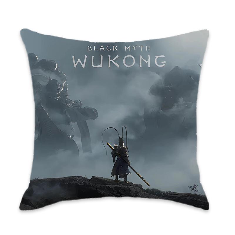 Подушки из серии New Black Myth Wukong Удобные и мягкие подушки для автомобиля, дома, спальни, прикроватные подушки, подушки