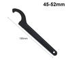 1Pcs Durable 22-110mm Coil Wrench Universal Steel Spiral Spanner Tool Pre Load Hook C Spanner Motorcycle Bike Absorber Shock