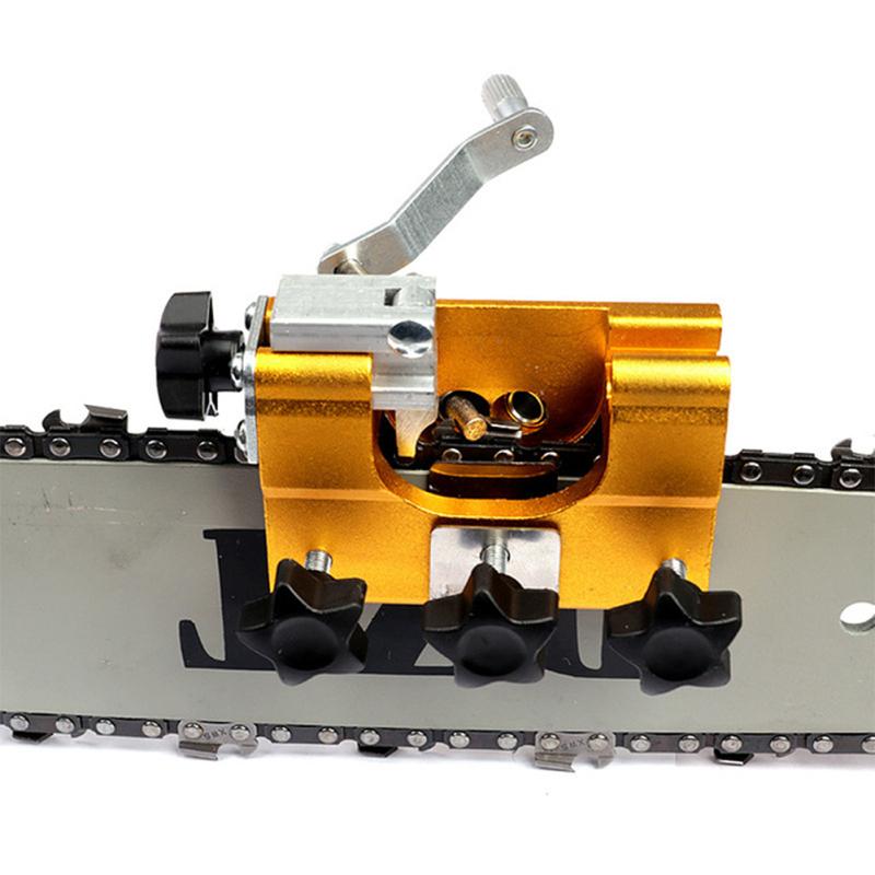 Портативный набор точилок для бензопил из нержавеющей стали + сплава, приспособление для заточки цепей бензопилы для бензопил