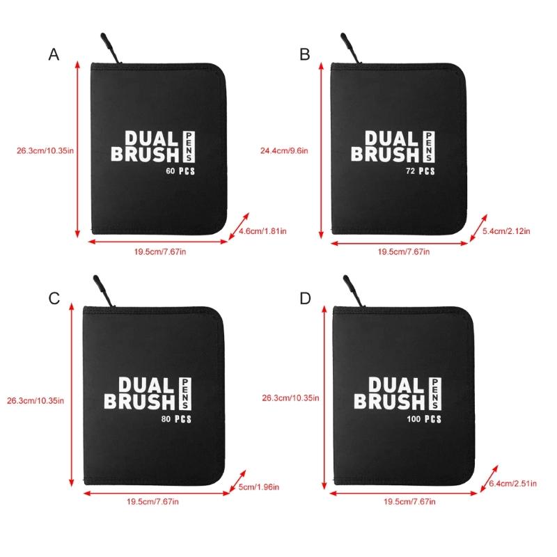 60/72/80/100 Цветов Акриловая Ручка Акриловый Маркер Ручка для Рисования Двойной Наконечник Кисть для Поделок Росписи Камней Стекла