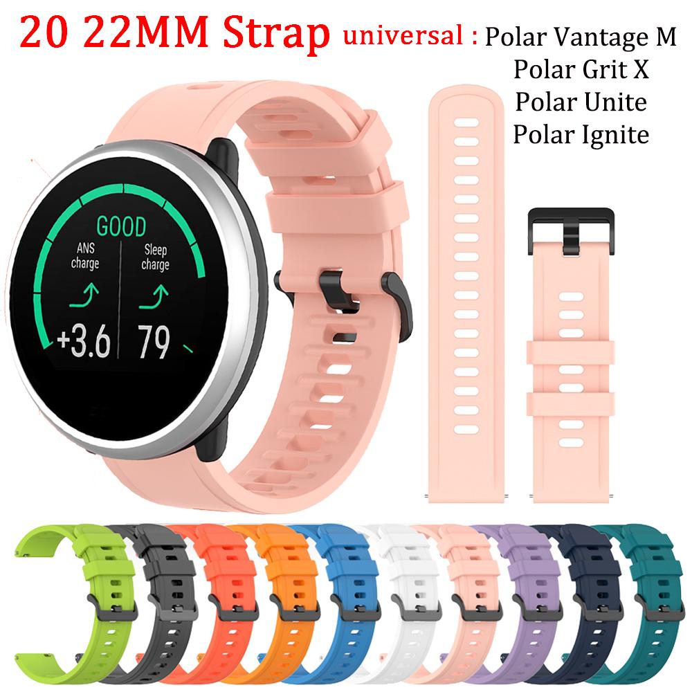 Новый Мягкий Силиконовый Ремешок для Умных Часов Polar Ignite/unite Спортивный Браслет для Polar Vantage M/Grit X Аксессуары для Ремешка на Запястье