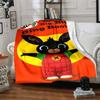 1pc Bing Bunny3 Blanket, Gift, for Men and Women, Soft Blanket, Good for Sofa Bed Couch Travel, Lightweight Flannel Blanket