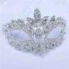 Crystal Zircon Mask Halloween Ball Party Super Sparkling Water Diamond Half Face Mask Jewelry