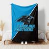 1 шт. Плед - Дизайн с принтом Carolina Panthers, Легкий плед для дивана, кровати - Мягкий и теплый, Подарок на все сезоны