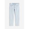 H M straigHt Regular Jeans ligHt deniM Blue