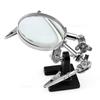Auxiliary Clip Magnifier 60mm with Clip Soldering Iron Instruments Circuit Board Repair Soldering