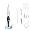Electric Dental Calculus Remover Tooth Cleaner Tartar Remover Usb Charging Teeth Cleaning Kit With Oral Endoscope Black