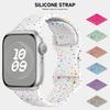 Оригинальный силиконовый ремешок для Apple Watch Band 46мм 44мм 45мм 40мм 41мм 38мм 42мм Correa Дышащий iWatch Series11 10 9 8 SE3 7 6 Ultra 2 49мм
