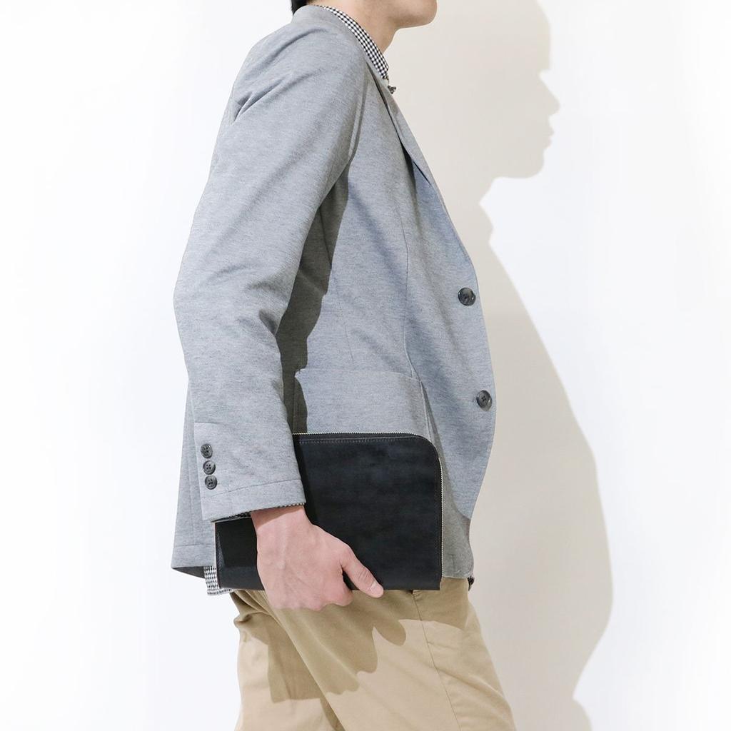 Porter Film Clutch Bag Men's 187-01358 Black