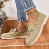 2025 Autumn New British Style Versatile Loafers Women's Spring and Autumn Lazy One-pedal Comfortable Large Size Flat Shoes