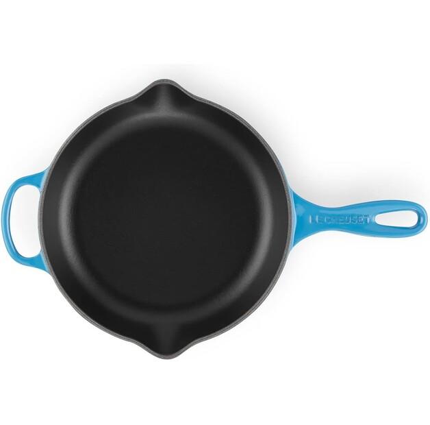 Чугунная сковорода/посуда для сервировки Le Creuset Signature круглая 23 см, лазурная (20182232200422)