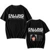 Falling in Reverse Популярный Монстр Ретро Хлопковый Топ Модный Новый Короткий Рукав Унисекс Футболки Высокое Качество Женские Мужские Футболки Y2K C...