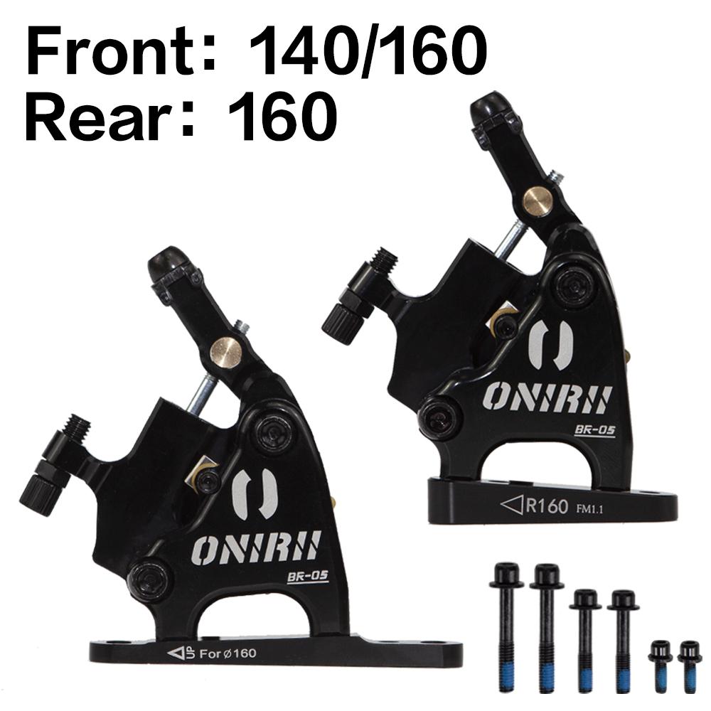 ONIRII Гидравлические дисковые тормозные суппорты с тросовым приводом Flat Mount Масляный дисковый тормоз для шоссейного велосипеда, гравийного велосипеда Новый