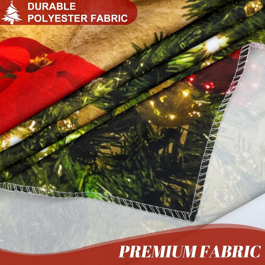 7x5ft Christmas Fireplace Theme Backdrop for Photography