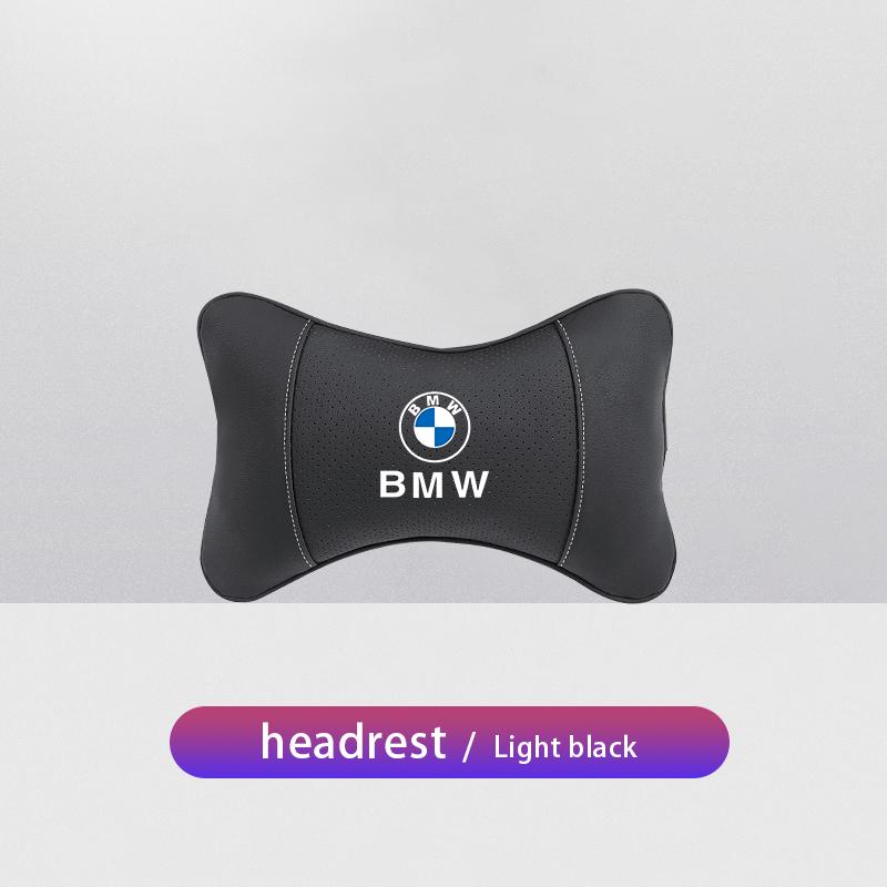 1Pcs Car Seat Headrest Auto Logo Neck Pillow For BMW X1 X2 X3 X5 X4 X6 X7 G32 G11 G12 E70 E91 F40 F34 F30 F20 F10 E87 G30 G20