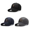 Trendy Black Baseball Cap With Asymmetrical Style For Outdoor Sports Enthusiasts