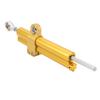 Motorcycle Steering Damper Stabilizer Adjustable Enhances Stability Increases Safety Universal Fit for Motorbikes Gold