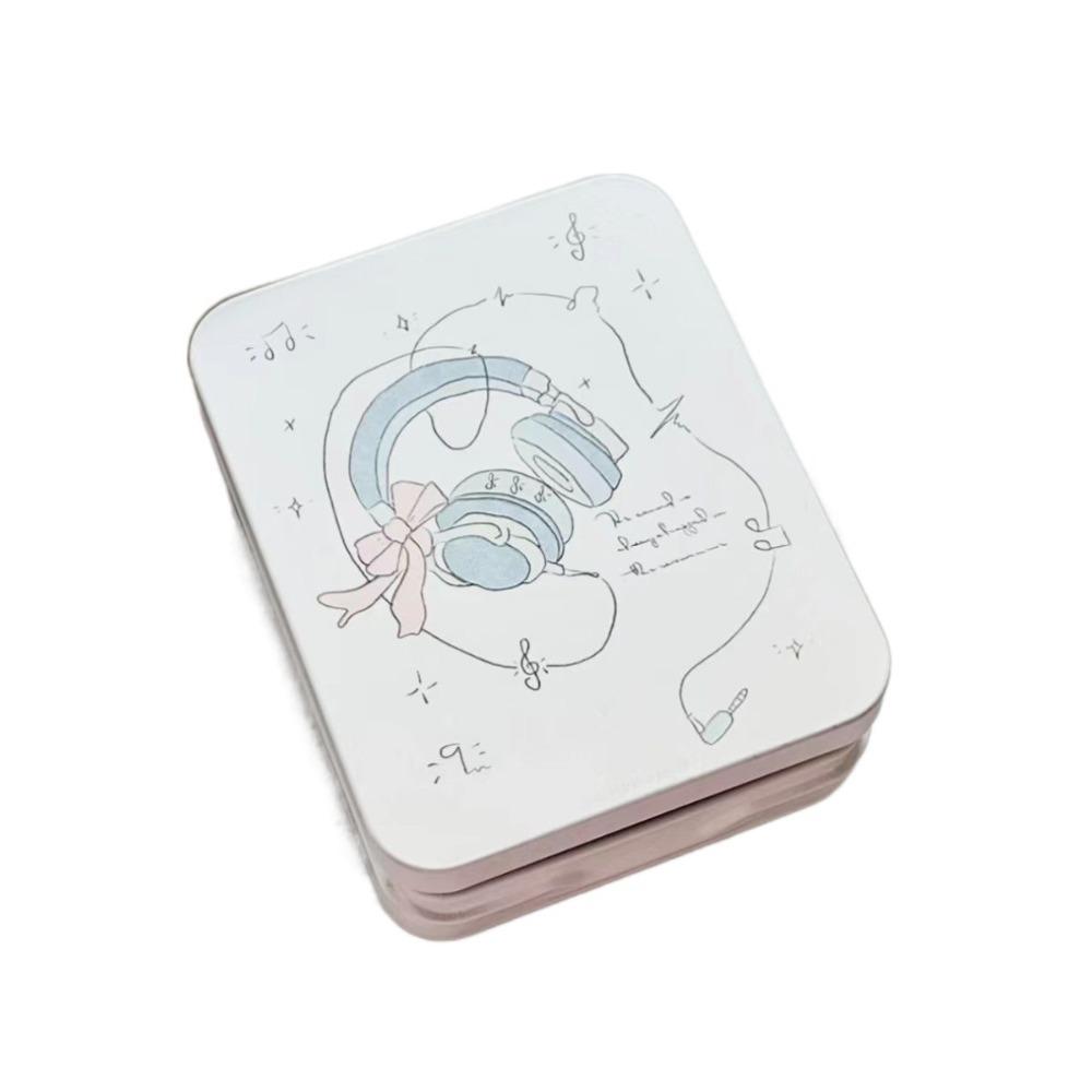 Cartoon Design Photocard Storage Box Cute Hair Clip Case New Stationery Case