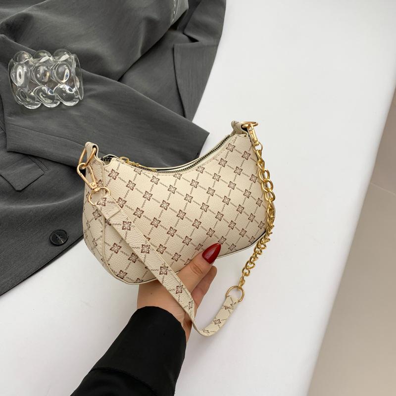 Simple Casual Underarm Bag Niche Design Small Bag Women's Bag 2024 New Trend Fashion Retro Shoulder Bag