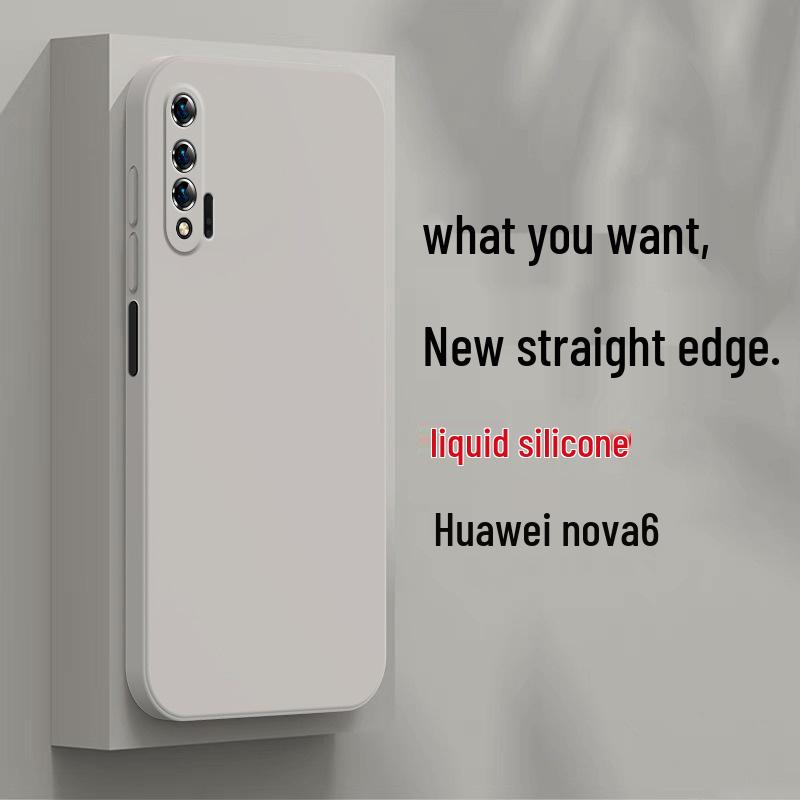 Совместимый силиконовый чехол для Huawei Nova 6 5G (WLZ-AN00)