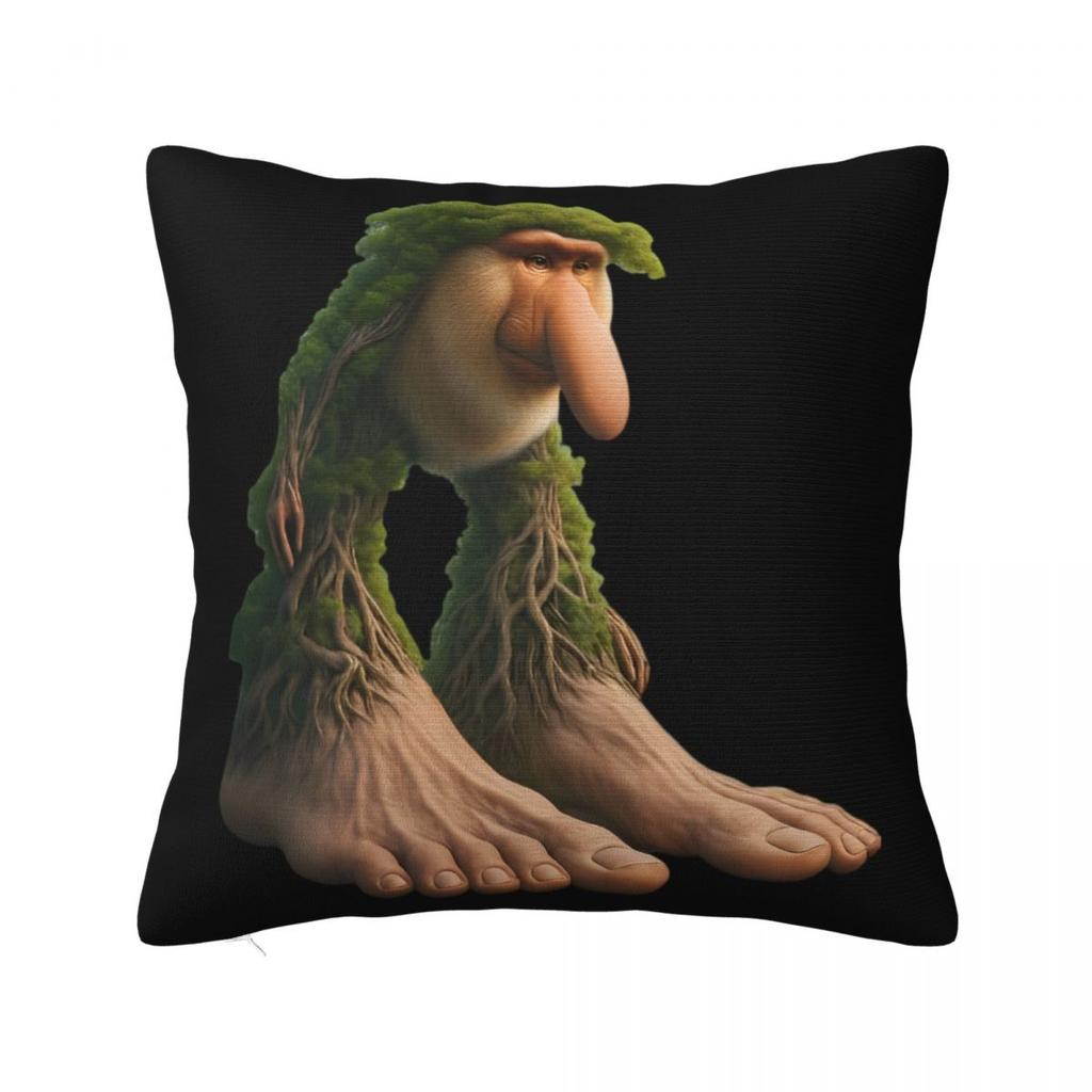 Брр Брр Патапим Итальянская Подушка-Гнилой Мозг Наволочка Полиэстер Чехол для Подушки Декор Мем Наволочка для Подушки-Пледа Домашняя Квадратная 40X40см