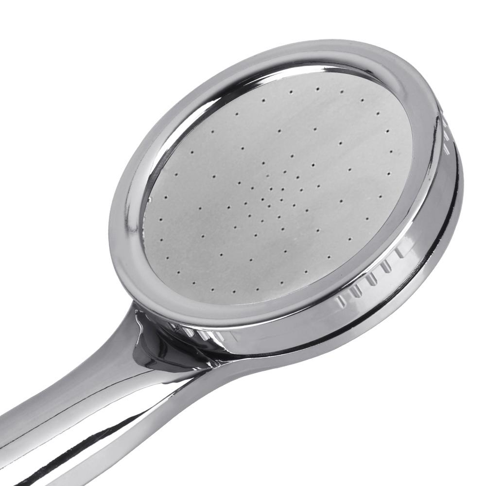 Насадка для душа под давлением Дождевой Хром Насадка для душа для ванны 1 шт. Водосберегающая распылительная насадка высокого давления